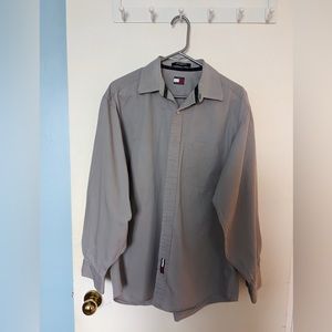 Tommy Hilfiger grey shirt size 16